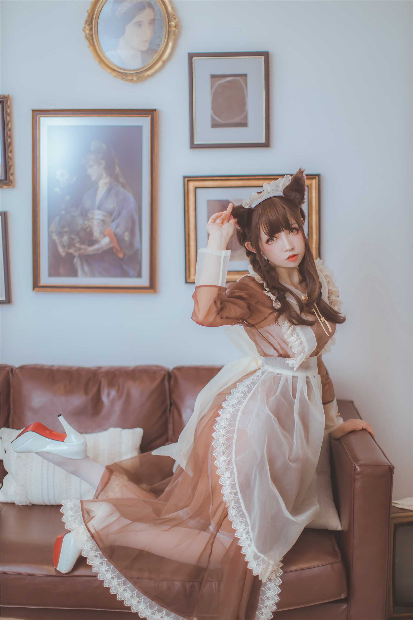 Coser Dress NO.005 Transparent maid(14)